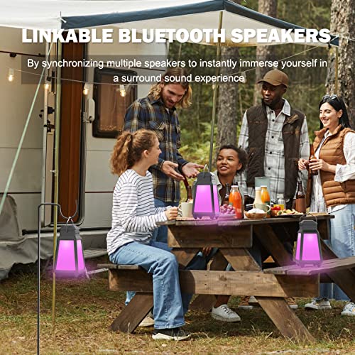 image for INWA Outdoor Bluetooth Speakers, Wireless Speaker Sync Up to 100 Speak