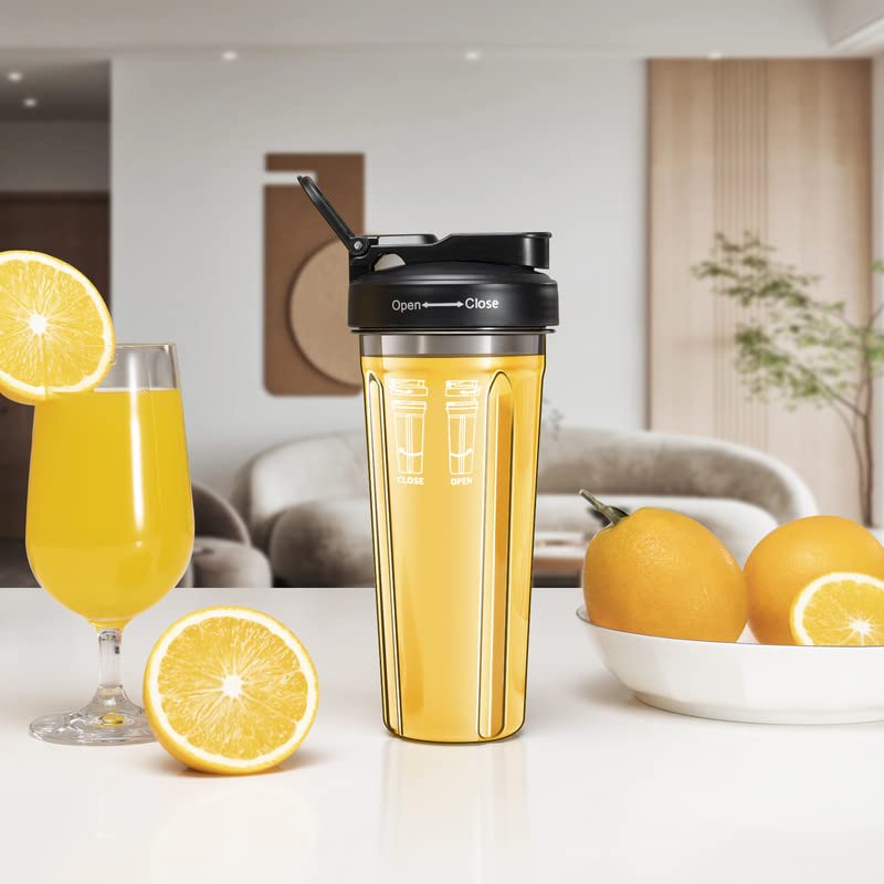 Batidora Profesional AMZCHEF 2000W - 2 En 1 Con Vaso De 1.85L Y Botella De 600ml
