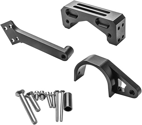 Miniatura 4 de Compatible con Zero 10X - Amortiguador de dirección de scooter eléctrico, estabilizador de rueda delantera, accesorio de modificación con soporte de