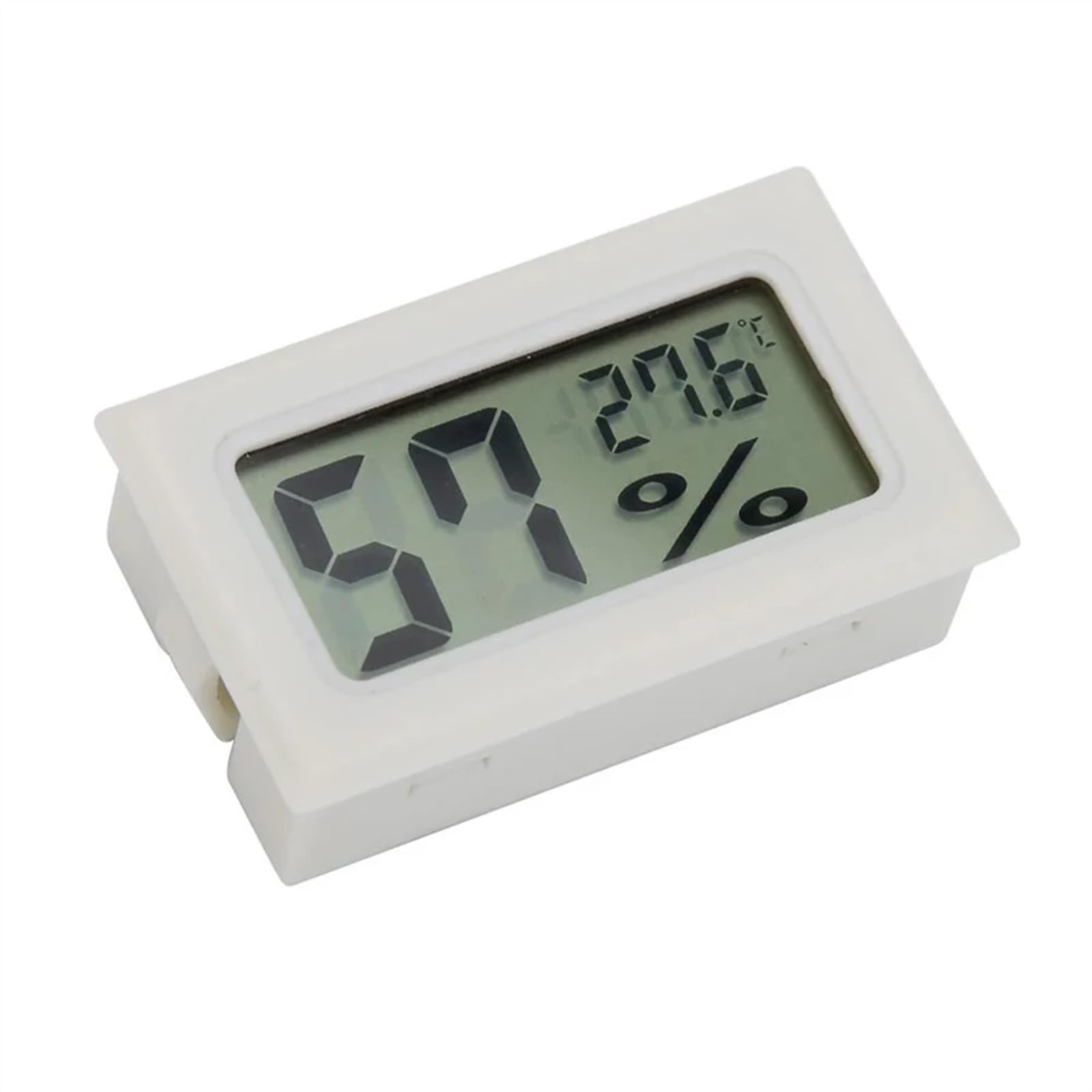 Mini cyfrowy czujnik temperatury i wilgotności w pomieszczeniach, termometr i higrometr. (zielony)