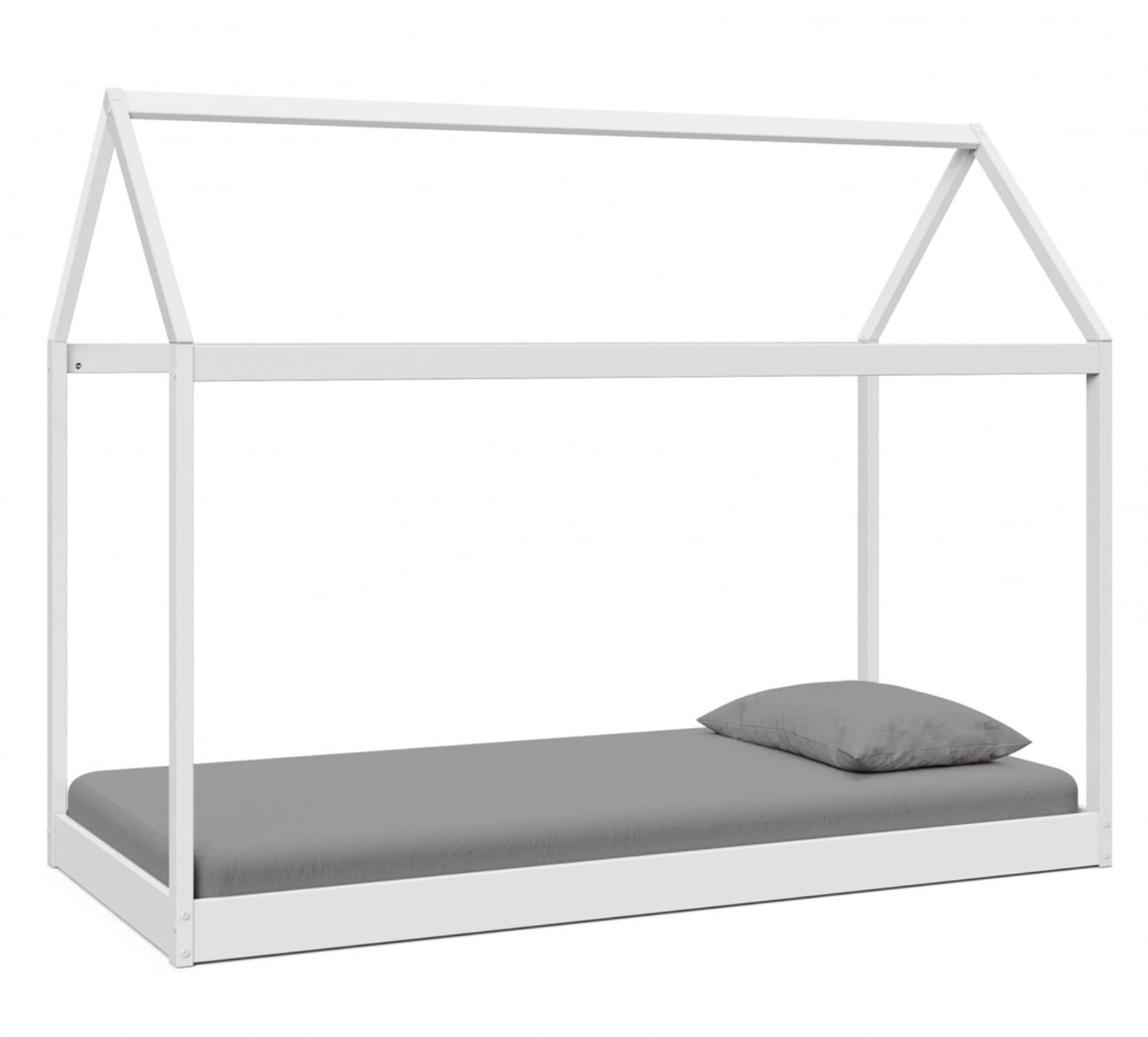 Buy Wooden Kids Single Bed Frame House Children's Bedroom Furniture