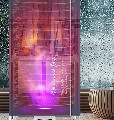 2300W Portable Electric Clothes Dryer, 2/3-Tier Heated Airer with Remote Control, Large Capacity Folding Laundry Drying Rack, Digital Timer for Efficient Drying