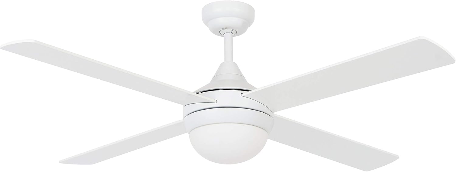 Best Lucci Air 21296301 Airlie II Eco Ceiling Fan with Remote, 52 Inch, White with White Blades Discount 80% Lucci Air 21296301 Airlie II Eco Ceiling Fan with Remote, 52 Inch, White with White Blades