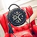 Produktbild Momorain Einzigartiges Design runde Uhr Form Exquisite umhängetasche umhängetasche Handtasche Handytasche lässig Freizeit für die tägliche datierung