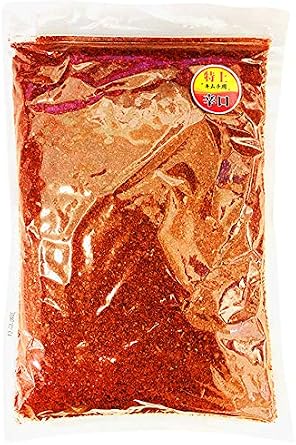 Korean Rhinoceros Chili Pepper Powder for Kimchi Dry 2.2 lbs 1 kg Coarse Boring Korean Food Kimchi Ingredients/Kimchi Seasoning/Korean Kimchi/Easy Yang Nyom/Chili Peppers/Spices