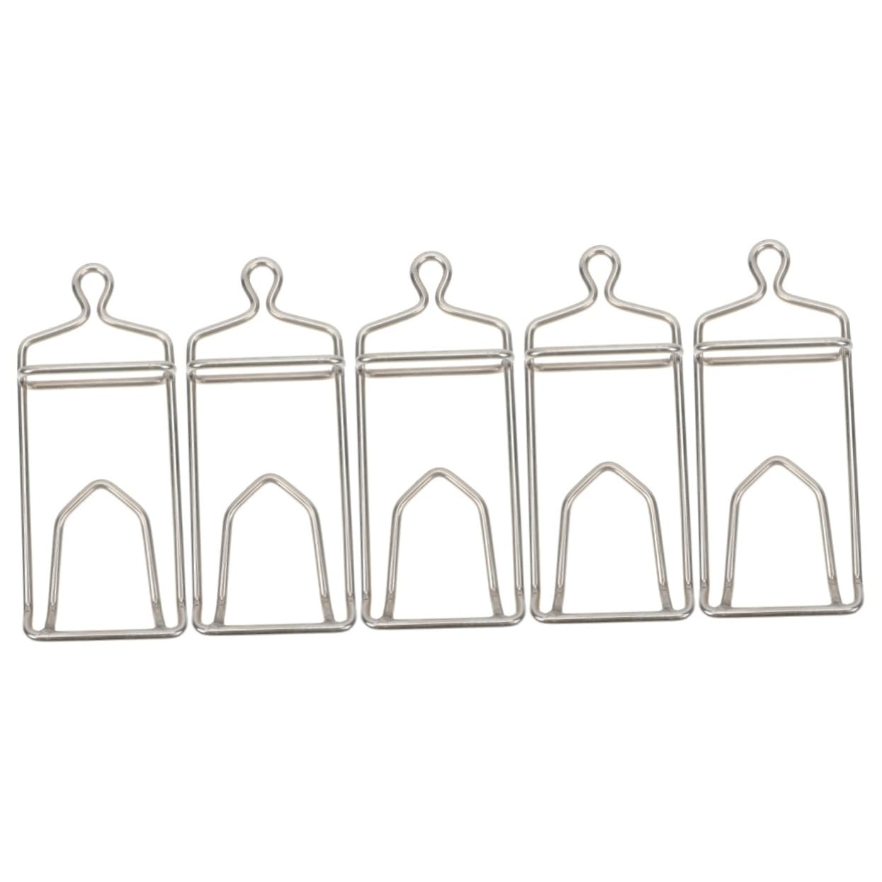 ABOOFAN 5piezas Ganchos De Acero Inoxidable Para Colgar Utensilio De Cocina Para Asar Pollo y Cerdo Accesorio Práctico Para Parrillas y Carnicerías