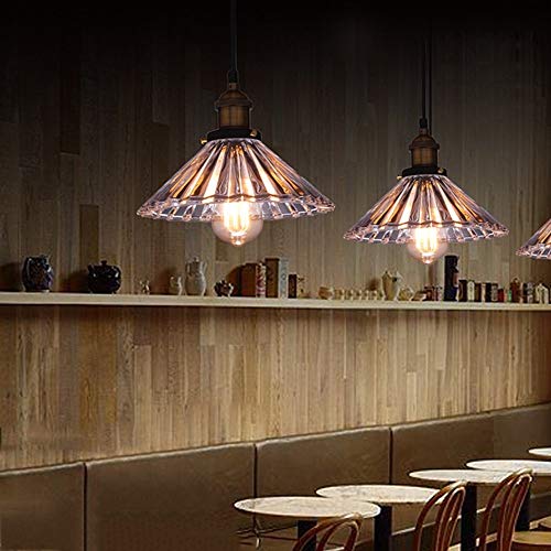 Chandelier E27 Edison pour éliminer l'éclairage agressif du salon - 4
