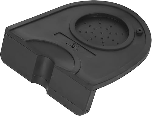 Alfombrilla de silicona para café expreso, mini gruesa de silicona para café en polvo, soporte para almohadilla de esquina para cocina, herramientas