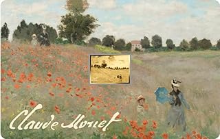 DEUTSCHER MÜNZEXPRESS Claude Monet | Mohnfeld | Feingoldbarren | Mehrwertsteuerfrei | In Coincard | Mit Echtheitszertifikat