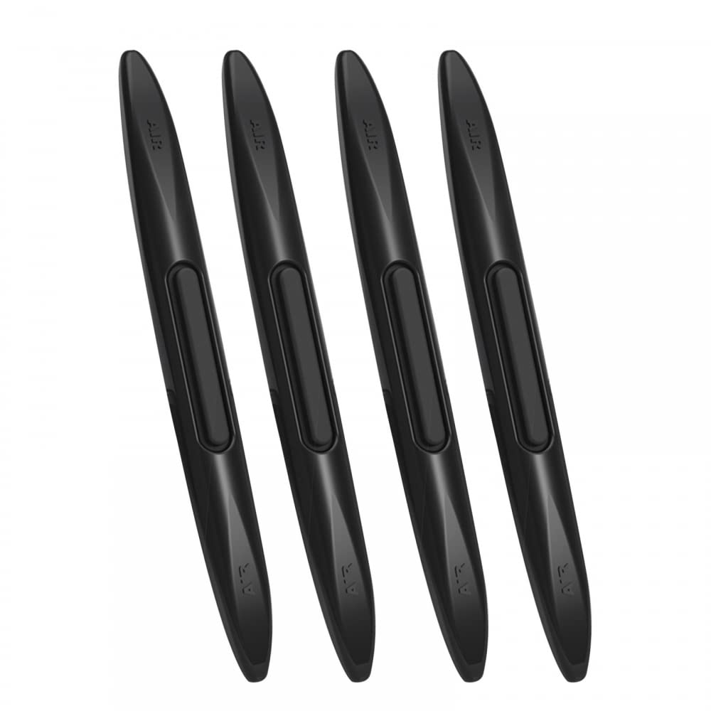 DONGKER4 PCS Car Door Edge Guard,Silicone Anti-Static Car Guard Sticker for Most Car Doors Auto Door Handles