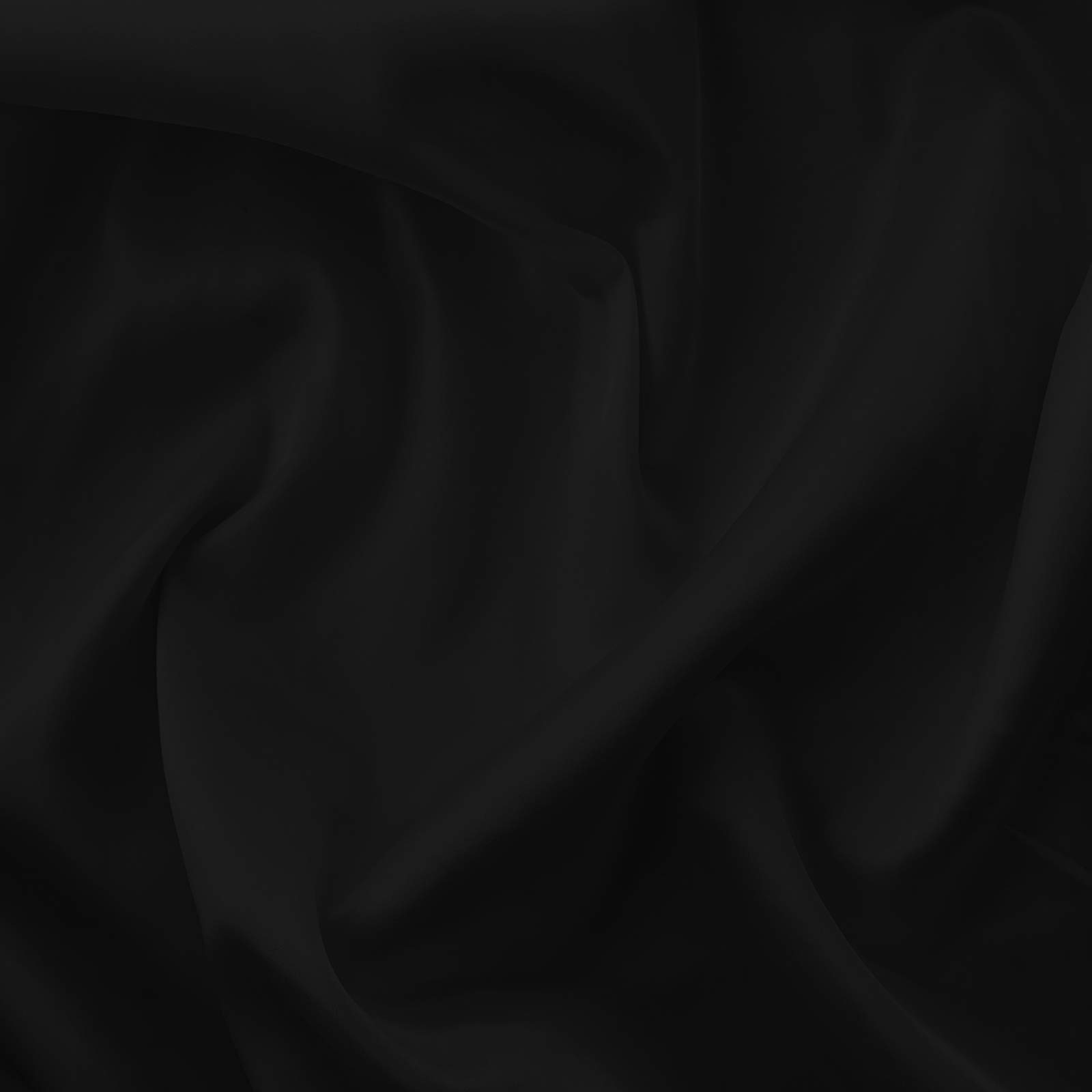 Silky Satin Liquid Fabric Plain Luxury Dress Craft Decoration Drape Dancewear Material 60" – 150cm Wide | Sold per Metre (Black)