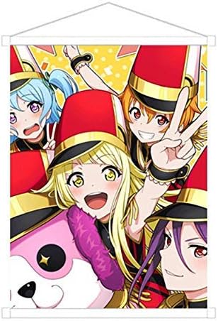 Amazon Cosworld タペストリーbang Dream バンドリ 弦巻こころ ミッシェル 奥沢美咲 濑田薰 松原花音 ポスター 掛ける絵 巻物 軸物 アニメ 漫画 同人 アダルト エロ 爆乳 おっぱい 18禁 カスタム可能 90cmx60cm アニメ 萌えグッズ 通販
