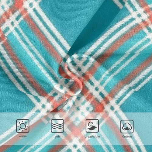 Girls' Underwear Soft Touch Organic Underwear for Kids Plaid Pattern in Sizes 2T,3T, 4T, 5T, 6Y and 8Y3