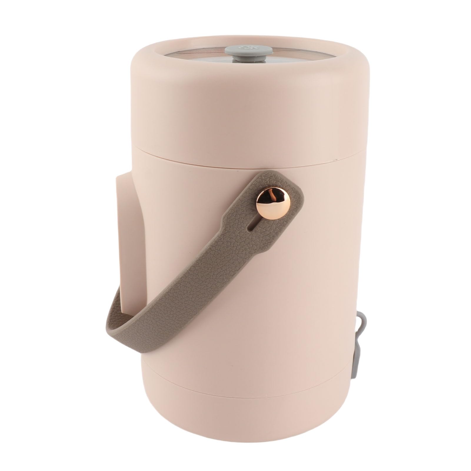 Duokon Mini Pentola Elettrica con Coperchio Visibile, Portatile per Riso, Pasta, Uova, Porridge, 12H Prenotazione, 9H Mantenimento Caldo (Spina europea 220 V)