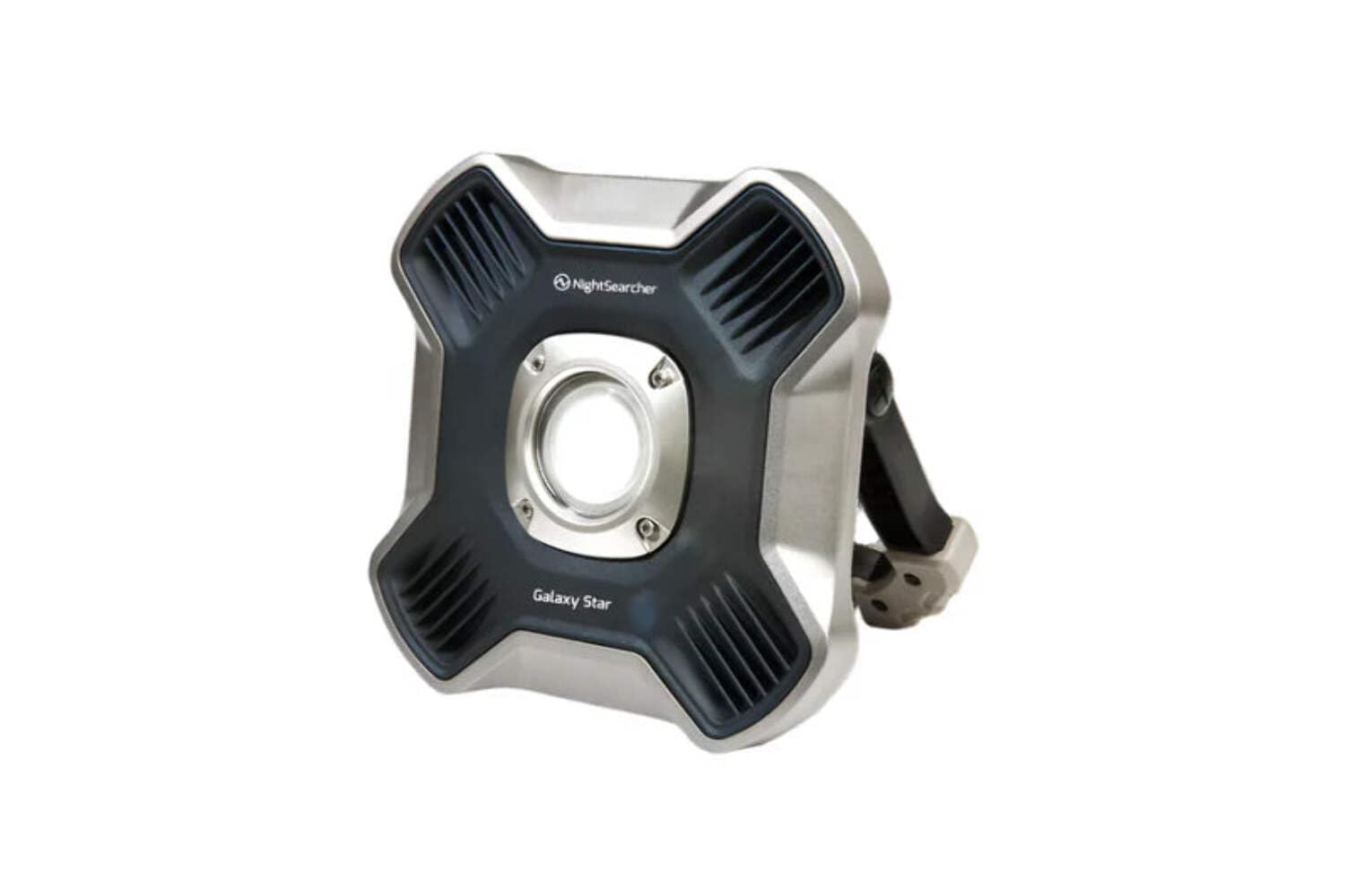 Nightsearcher Black, Silver Galaxystar 2800 Lumen Portable Rechargeable Led Work Light With Power Bank