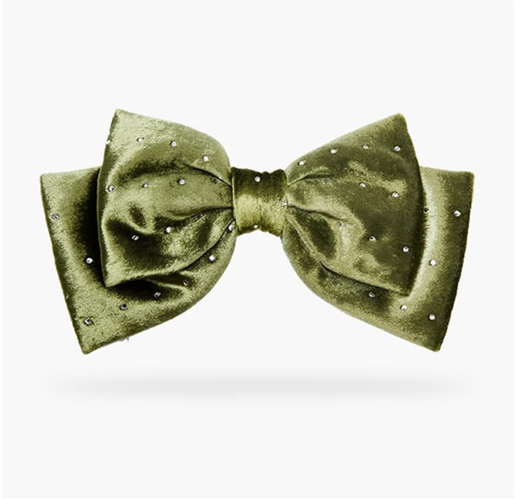 ダブルスプリングクリップバックヘッドレトロトップクリップクロスクリップ女性 Women's Hair ClipWomen&#