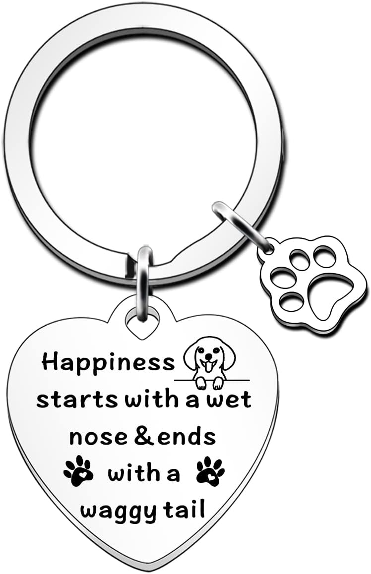 FMCC Dog Dad Gifts Dog Mum Gifts Dog Gifts for Women Men Keyring Dog