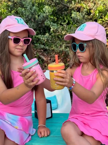 Soneven Girls Golf Dress Sleeveless Racerback Athletic Dress School Sports Dresses Outfit with Shorts Pockets3