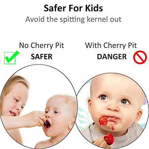 Keepwild Cherry Pitter Tool For Kitchen, Cherry Seed Remover Tool(Black) #TOP1