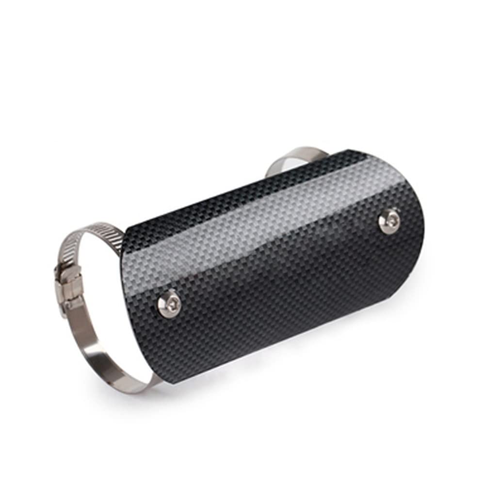 Protector Cubierta Protección Térmica Carbono Escape Motocicleta Protector para S&uzuki Sv650 Gsf 600 Bandit Katana 750 Gs500 Sj410 Gsxr 750 Escape Cubierta