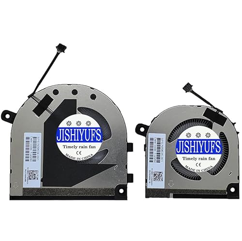JISHIYUFS - Ventilador de refrigeración para HP Envy X360 15-EY TPN-C157 EG50060S1-C610-S9A N09634-001 DC280011TS0SUO3 EG50040S1-CT00-S9A N09635-001 DCC. 280011US0SUO3 DC5V 2,50W