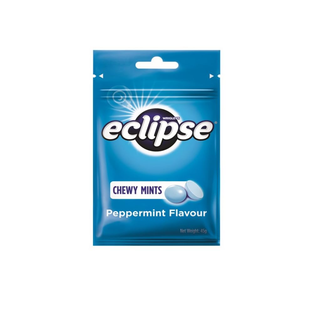 6 Packs Eclipse Chewy Mints Powerful Fresh Breath