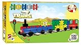 clics bausteine box 1000 teile pink green blue yelloy Clics CA028 - Trains Box 3 in 1