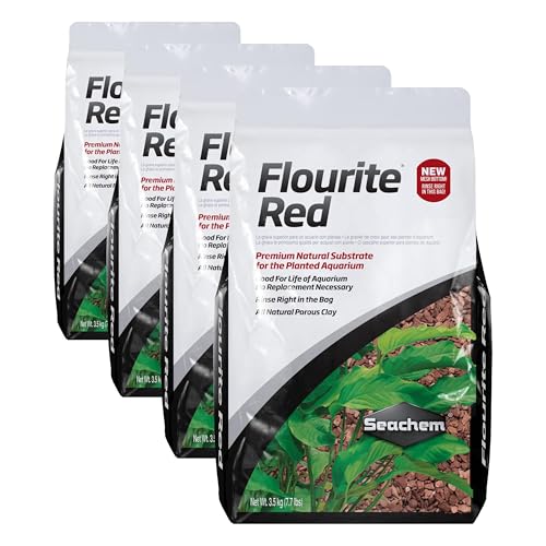 Image of Seachem Fluorite Red Clay Gravel, 7.7 lb (Pack of 4)