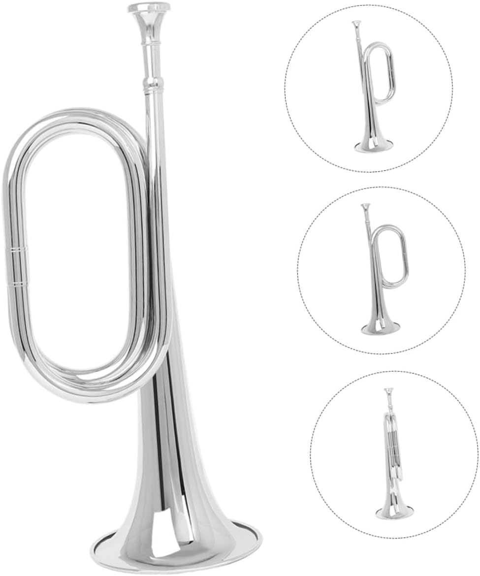 Professional Bugle Trumpet Lightweight Beginner Trumpet for Orchestra c Tuning Band Instrument