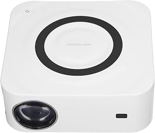 LEYT Y9 5G Wifi Bluetooth Projector, 1080P LCD Screen Stable Data Transmission High Brightness Outdoor Movie Projector Connect Multiple Devices for Office