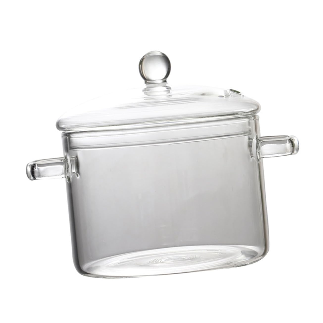 Transparentes Hitzebeständiges Glas fruchtschüssel mit Deckel Mikrowellengeeignet für Salat Suppe Nudeln Schnelles Entlüften Gesundes Kochen Vielseitig Einsetzbar