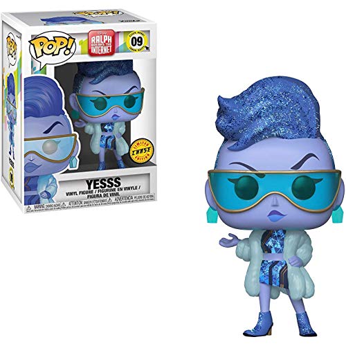 Funko Pop! Ralph Breaks The Internet POP Yesss Figura de vinilo versión Chase 9