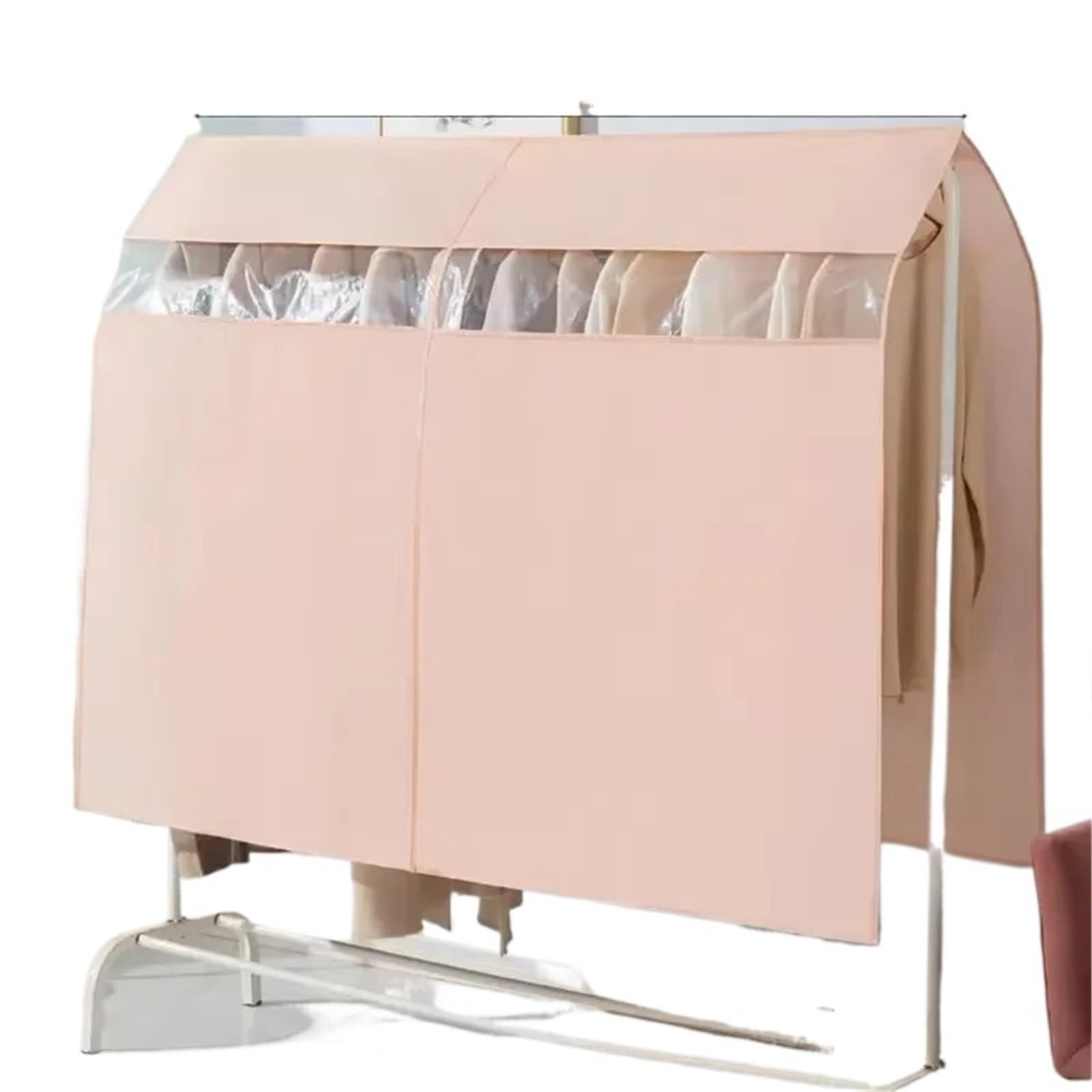 Clothes Rail Cover Clothing Dust Cover Three Dimensional Transparent Bag For Home Use Hanging Storage Fully Enclosed(Color 6-110x120cm)