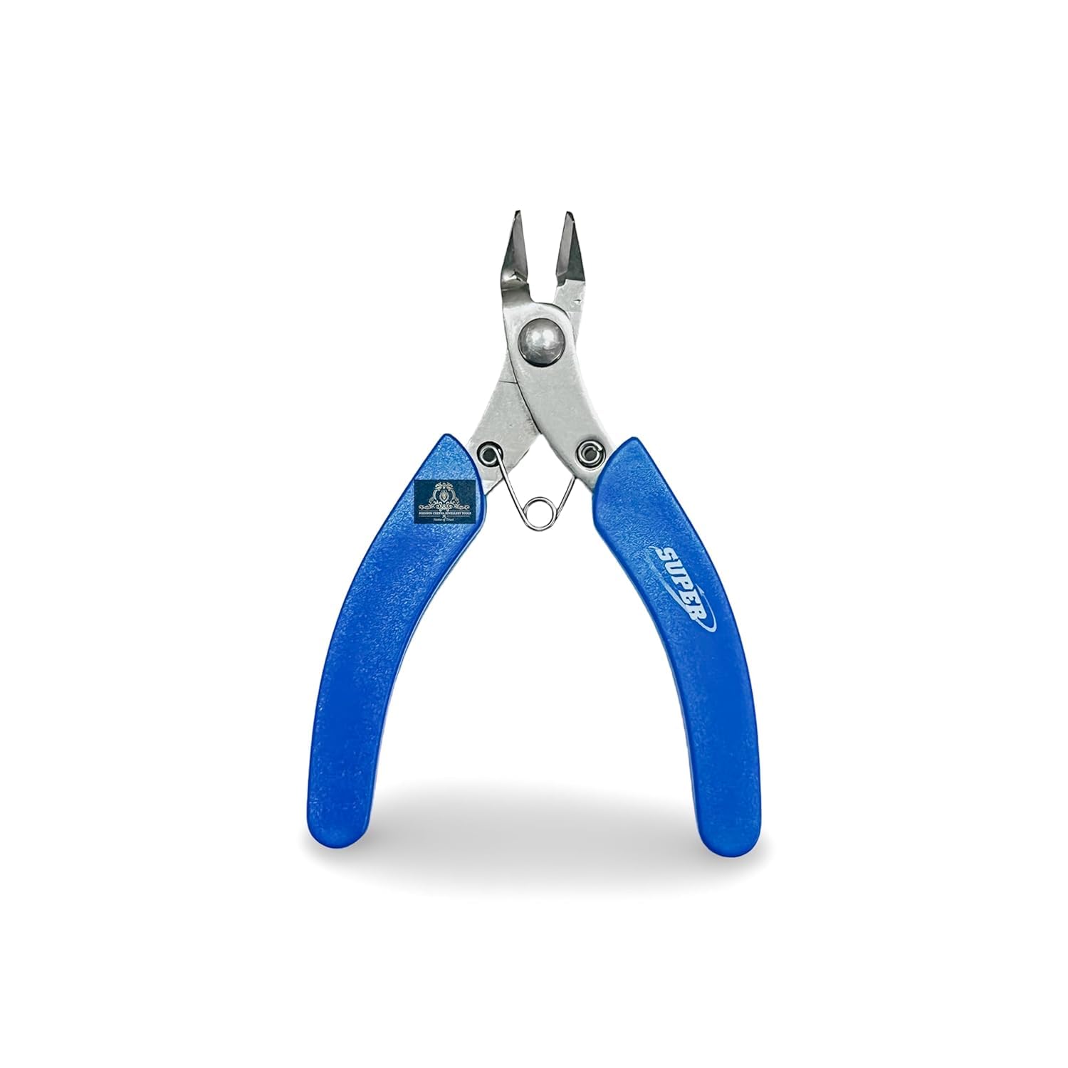 YAMATO Stainless Steel Diagonal Cutter, Nipper, Plier (blue handle, 110mm)