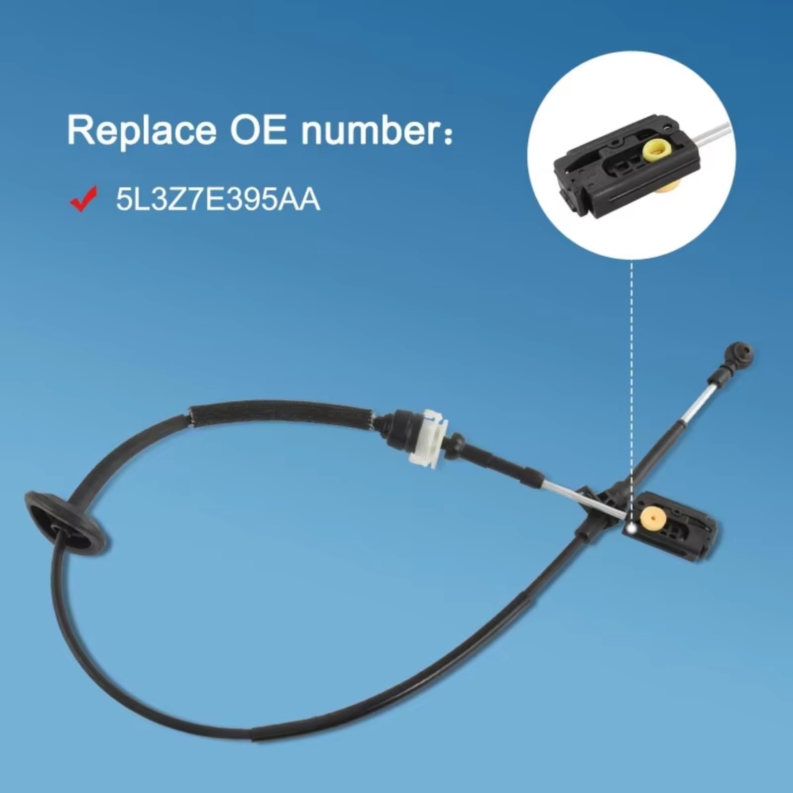 Ręczny kabel dźwigni trans do Lincoln dla Mark LT 2007 2008 akcesoria samochodowe automatyczna skrzynia biegów kabel sterujący zmianą biegów wymiana części składowych