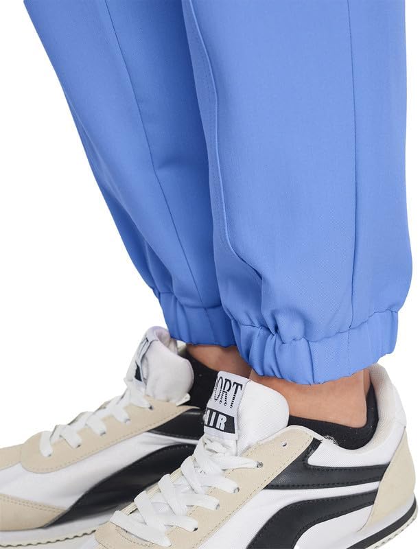 Uniforms World Lotus Scrubs Set for Women — Classic fit Top & Slim Jogging Pants, Yoga Waistband, 7 Pockets, Anti-Wrinkle - Image 6