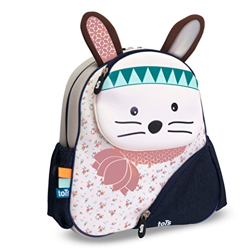 toTs by smartrike Mochila Neopreno Niñas, Rosa (Conejita), 30x28x10 cm (W x H x L)