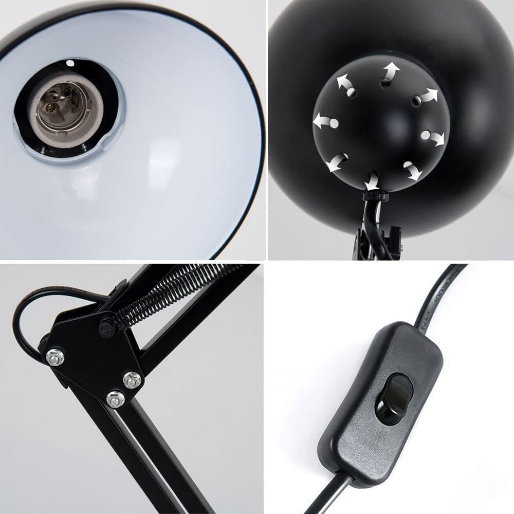 Soggiorno lampadario Regolabile Architetto Il Collo dell'oca l'architetto Tavolo Industriale Armato di Swing Lampada scrivania accoglienza uffici con Controllo del Filo Lettura Light per