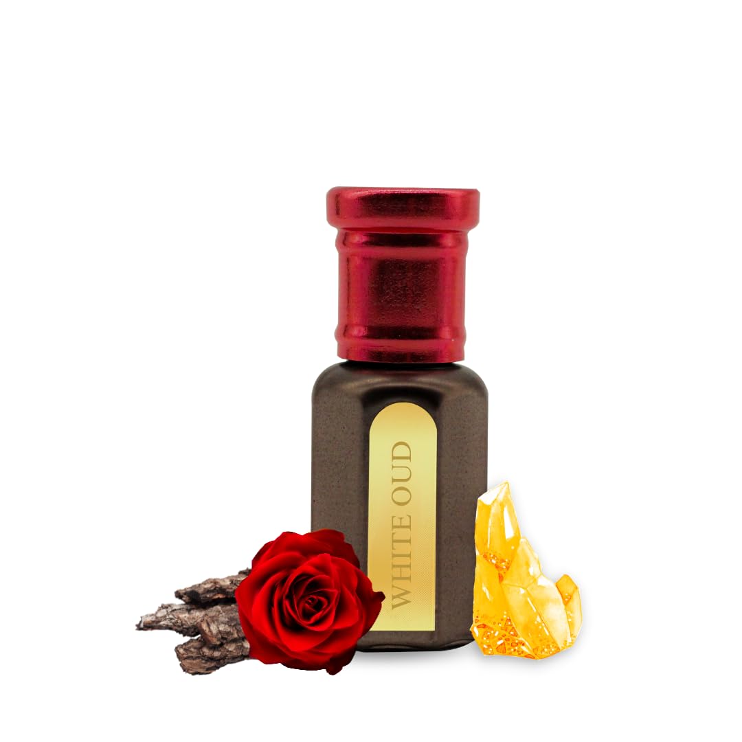 Rune WHITE OUD Unisex Attar Perfume | Blend Of Oud, Rose and Amber | Cruelty-Free | 100% Alcohol-Free | Pack Of 1 | 6 ML (Glass Bottle)-image-14