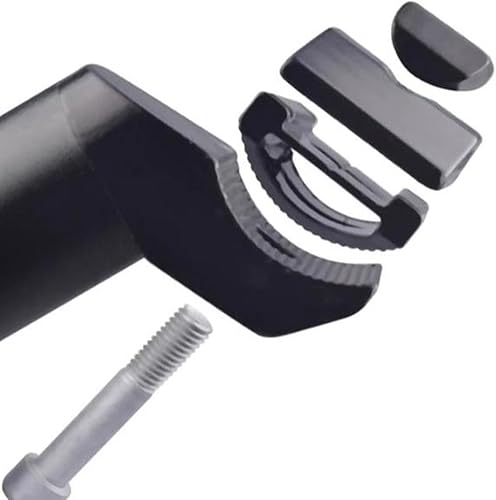 Miniatura 3 de -Cabeza de varilla de asiento de bicicleta Cabeza de abrazadera de tija de sillín de bicicleta de aleación de aluminio -