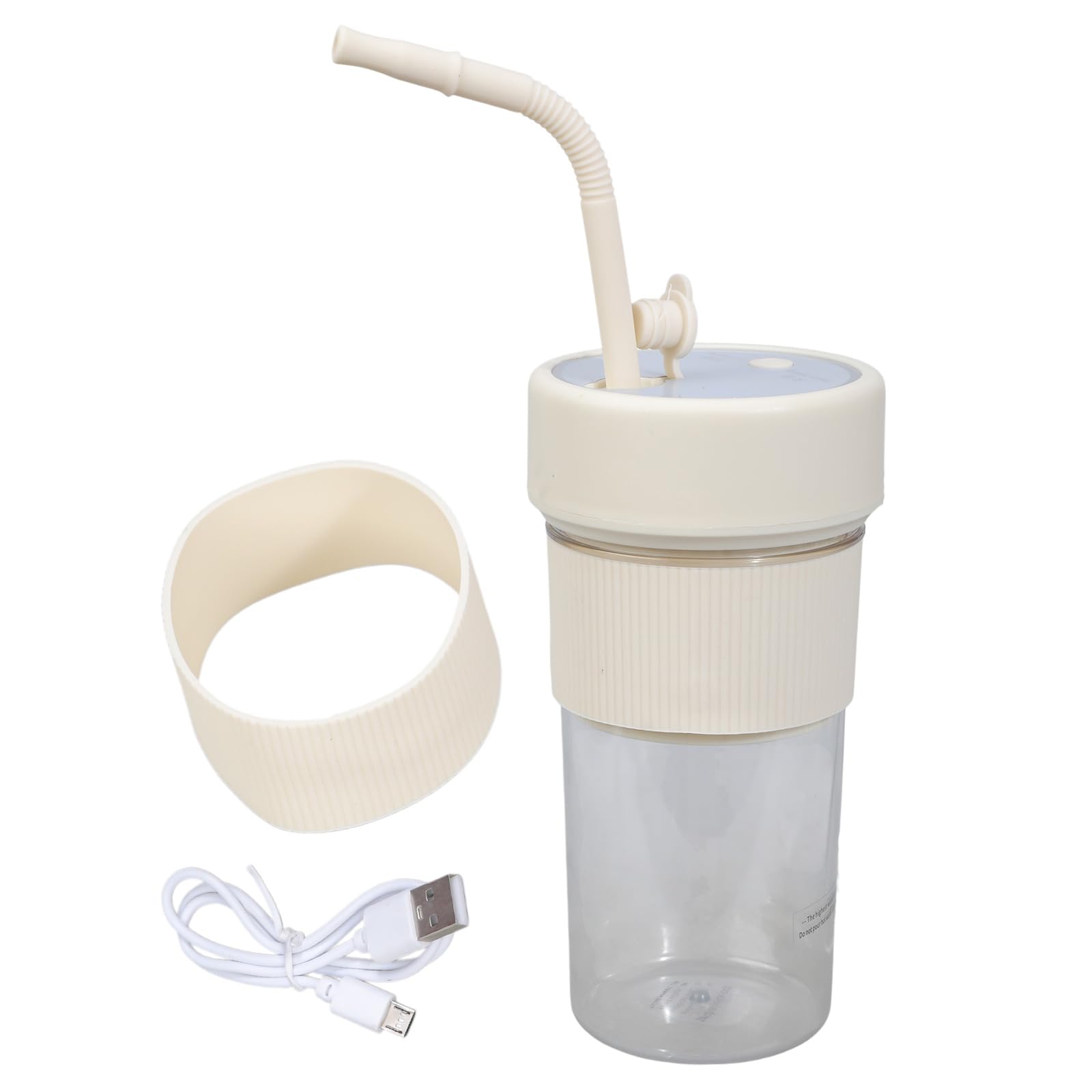 Mekalero Portable Juicer Cup Portable Blender with Straw Fruit Juicer Fruit Mixer Electric Shake Cup Cute Blender for Travel Electric