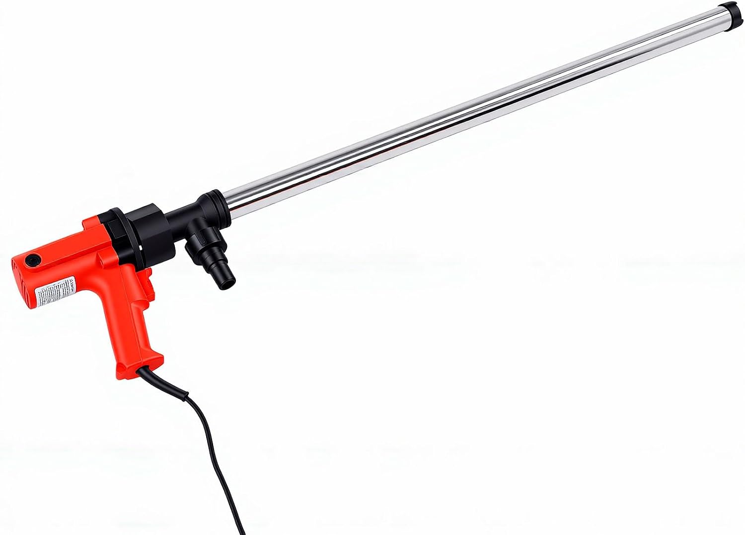 Fafeicy Electric Drum Pump Stainless Steel Tube 6 Gear Adjustment Handheld Electric Fuel Transfer Pump for Kerosene Water by Farmers (US Plug)