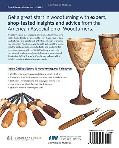 Getting Started in Woodturning: 18 Practical Projects & Expert Advice on Safety, Tools & Techniques image 3