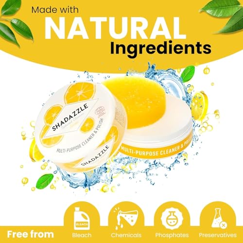 Shadazzle Natural All-Purpose Cleaning Paste – 3 Pack, 10.58 oz — view 3