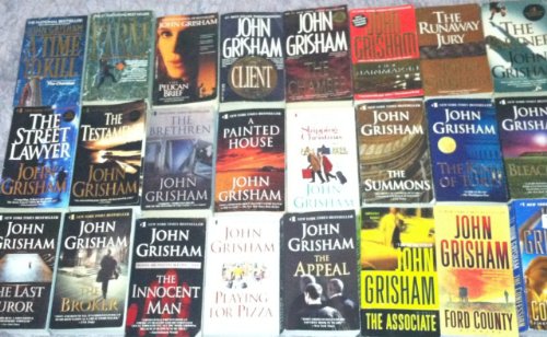 John Grisham's Complete Novels 24 Book Set