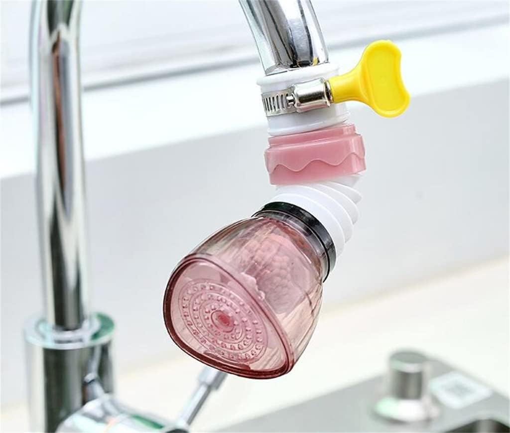 360 Degree Swivel Faucet Extender Adapter Universal Faucet Sprayer Nozzle Retractable Faucet Extender(D)