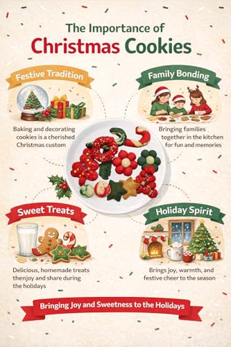 Image of MOM'S BAKERY Christmas cookies 200 gm | Soft & Rich Chocolate Baked Treats | Premium Dessert Cookies Pack | Healthy & High Fiber Biscuits for Anytime Cravings for Breakfast & Tea Time