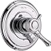 Delta Faucet Cassidy 17 Series Dual-Function Shower Handle Valve Trim Kit, Chrome T17097 (Valve Not Included)