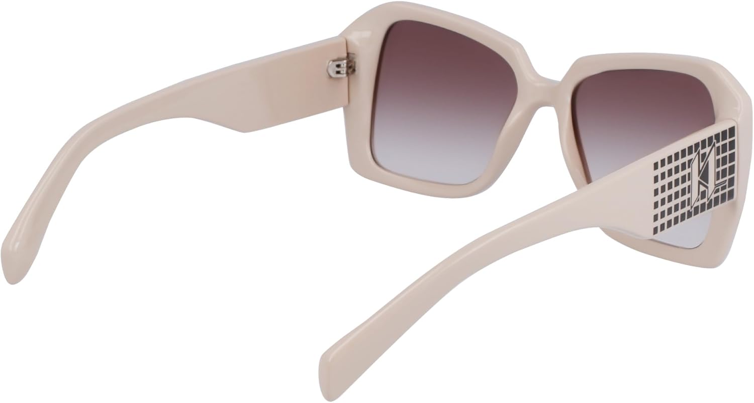KARL LAGERFELD Women's Kl6140s Rectangular Sunglasses