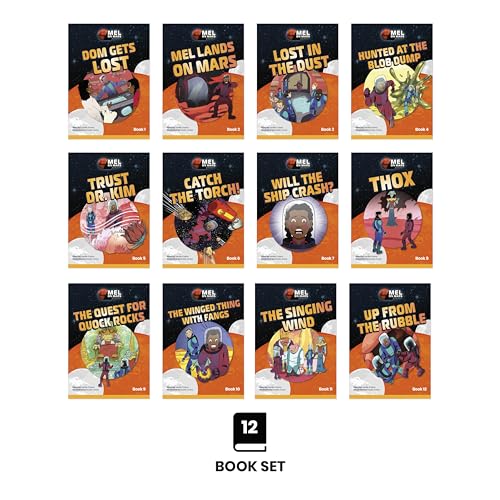 Phonic Books Mel on Mars: Decodable Books for Older Readers (CVC, Consonant Blends and Consonant Teams) (Phonic Books Catch-Up Decodable Readers) - Image 2